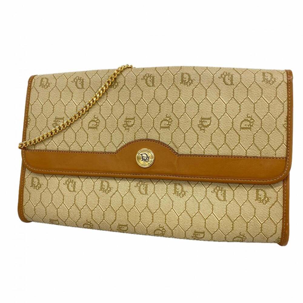 CHRISTIAN DIOR Cream Shoulder Bag - Picture 1 of 14
